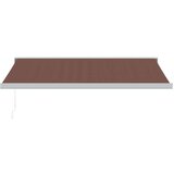 Tenda na ručno uvlačenje smeđa 450 x 300 cm | shoptok.hr