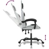  Igraća stolica bijelo-crna od umjetne kože | shoptok.hr