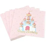 Ubrusi u setu 20 kom 33x33 cm Princess Horse –