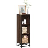 vidaXL Knjižna omara rjavi hrast 33,5x33x107,5 cm inženirski les | Shoptok.si