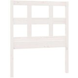  Uzglavlje za krevet bijelo 95 5x4x100 cm od masivne borovine | shoptok.hr