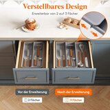 LIFEWIT raztegljiv organizator za jedilni pribor za predale | Shoptok.si