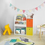 SoBuy knjižna omara za otroke v beli barvi v skandinavskem slogu, (20815187) | Shoptok.si