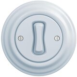  Kliklap - Retro jednopolni prekidač sa okvirom br. 1, plave boje | Eponuda.com