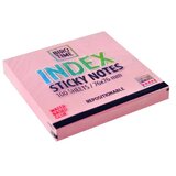 Biro time Index, blokčić, samolepljivi, 76 x 76 mm, 100 lista, pastel roze ( 490111 ) Cene