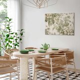  Slika - Retro Vintage Flowers in Delicate Cream and Green Colors 60x40 Akustična | shoptok.hr