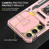 SUNSKY Hybrid Armor ovitek za Samsung A35 / A55, Rose Gold | Shoptok.si