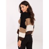 RUE PARIS Sweater-MI-SW-0409.85-black-brown | Shoptok.si