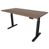 Uvi električna miza hrast desk nature, temno rjava Cene