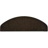 vidaXL samoljepljivi otirači za stepenice 15 kom tamnosmeđi 65x21x4 cm | shoptok.hr