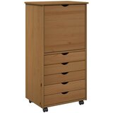  Mobilni ormar Medeno smeđa 53 x 39 x 103 cm Čvrsto borovo drvo | shoptok.hr