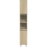vidaXL 3-dijelni set kupaonskog namještaja boja hrasta sonome drveni | shoptok.hr