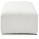 Bobochic Paris Bijeli modularni tabure od bouclé tkanine Megeve – | shoptok.hr