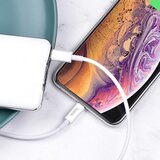 hoco. Podatkovni kabel Swift PD (X36) – USB Type-C na Lightning, 18W, 3A, 1.0m – bel | Shoptok.si