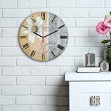 Wallity MDF Zidni sat 30cm Šareni Cene