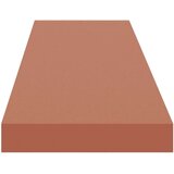  Stenska polica 4 pcs Rdeča 120 x 23,5 x 4 cm Konstruiran les, (5000200878) | Shoptok.si