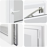  Prozor za podrum s nagibom i okretanjem RISOR 60 x 60 cm | shoptok.hr