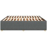  Okvir za krevet bez madraca tamnosivi 200x200 cm od tkanine | shoptok.hr