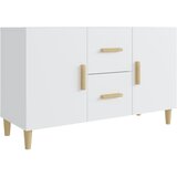 Maison Chic Komoda - Predalnik bela 100x36x60 cm inženirski les, (21716283) Cene