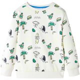  Dječja topla majica svjetlobež 140 | shoptok.hr