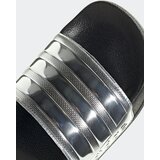 Adidas Nizki natikači 'ADILETTE' črna / srebrna | Shoptok.si