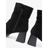 Shelvt Elegant black ankle boots on a stable heel | Shoptok.si