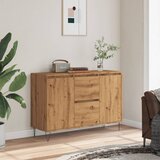 vidaXL Komoda artisan hrast 104x35x70 cm inženirski les | Shoptok.si