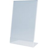 magnetoplan Namizno stojalo, nagnjena izvedba, polistiren, format DIN dolgo pokončno, DE 6 kosov | Shoptok.si