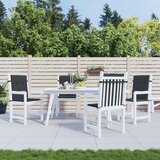  Jastuci za vrtne stolice 4 kom crni 100 x 50 x 3 cm od tkanine | shoptok.hr