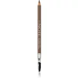 Note Cosmetique Natural Lool Eyebrow Pencil svinčnik za obrvi s krtačko 01 Fair 1,08 g