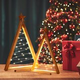 TETSMG LED lesena božična jelka z zvezdo | Shoptok.si