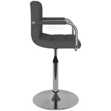 vidaXL Jedilni stol temno sivo blago, (20940163) | Shoptok.si