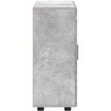  Drveni ormar s pohranom Betonski sivi 88,5 x 30,5 x 73 cm | shoptok.hr