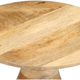vidaXL Pomoćni stolić Ø40x40 cm Puno drvo Mango | shoptok.hr
