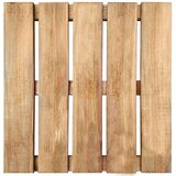  Pločice za decking 6 pcs Smeđa 50 x 50 cm | shoptok.hr