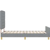  Posteljni okvir Svetlo siva 90x200 cm Tkanina, (22049771) | Shoptok.si