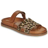 Natikači 967-KIMOLOS-LEOPARD-TAN Kostanjeva