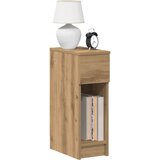vidaXL Nočne omarice s predalom 2 kosa artisan hrast 20x36x60 cm Cene