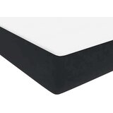Box spring postelja z vzmetnico črna 160x210 cm žamet, (22053874) | Shoptok.si