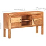  Komoda 116 x 30 x 66 cm od masivnog bagremovog drva | shoptok.hr