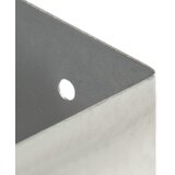  Sidra za stupove 4 kom od pocinčanog metala 101 mm | shoptok.hr