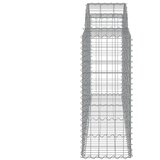 Lučne gabionske košare 18kom 200x50x100/120cm pocinčano željezo | shoptok.hr