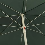  Suncobran za plažu zeleni 240 cm | shoptok.hr