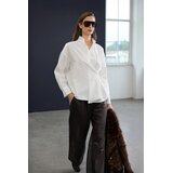 TRENDYOLMILLA Ženska košulja Twoaw26Go00106, bela | Eponuda.com