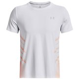 Under Armour UA Iso-Chill Laser Heat SS Shirt, White/Orange Blast - S, (20613600) Cene