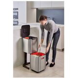 Joseph Joseph Željezna kanta za smeće za odvojeni otpad u srebrnoj boji 40 l Totem Compact – | shoptok.hr