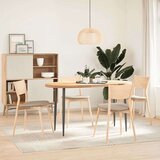 vidaXL Mizna plošča 140x60x4 cm trdna hrastovina ovalna | Shoptok.si