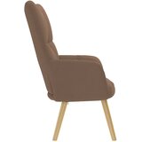  Stolica za opuštanje smeđa od tkanine | Eponuda.com