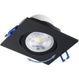 Eglo 902285 - set od 3 led ugradnih stropnih svetala saliceto, LED/6,4 W/230 v, 8,8 x 8,8 cm, crna | Eponuda.com