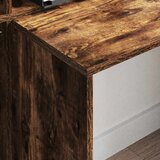  Stol Dimljeni hrast 138,5 x 55 x 143 cm Konstruirano drvo | Eponuda.ba